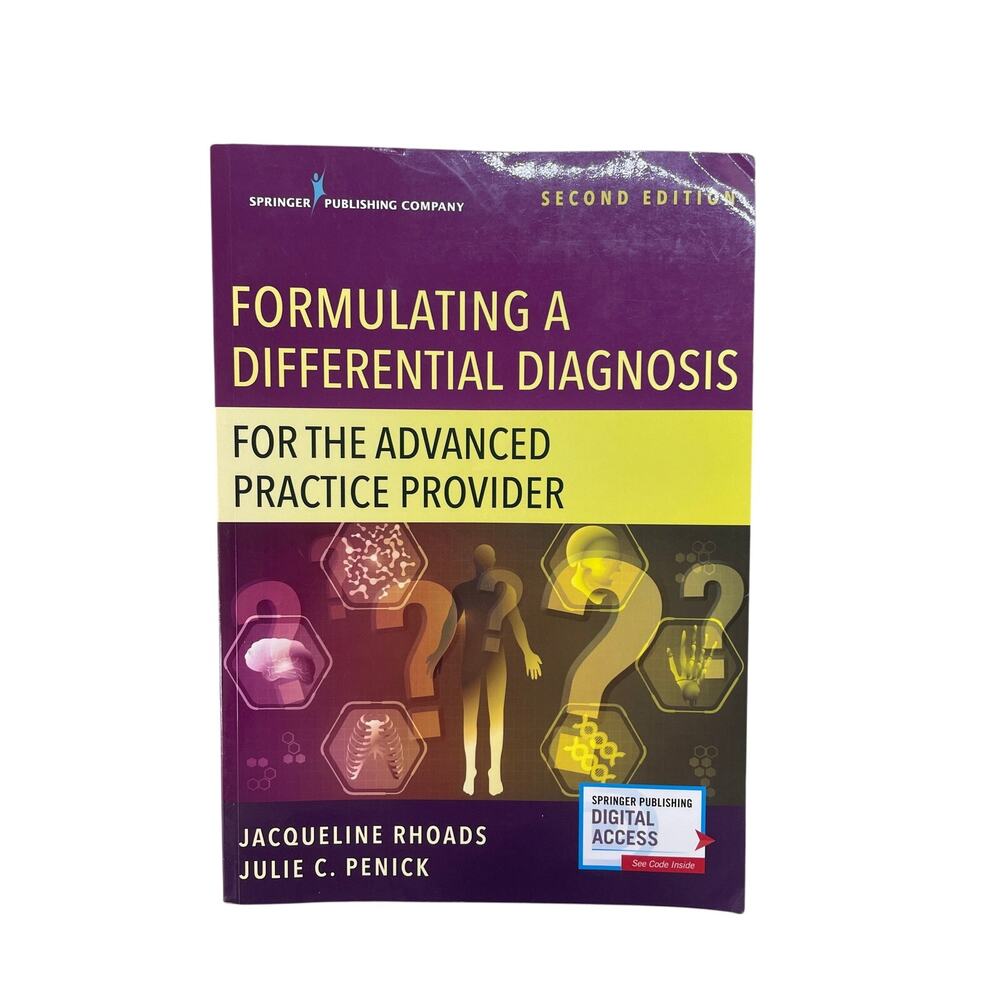 Formulating a Differential Diagnosis Advanced Practice Provider 2nd Ed Book 2018